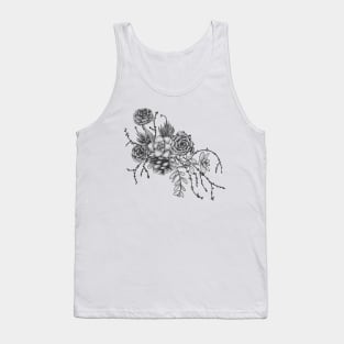 Succulent Vibes - Nature, floral design, plant lover Tank Top